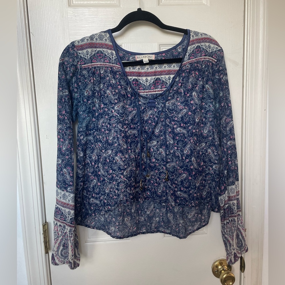 BILLABONG FLOWY TOP